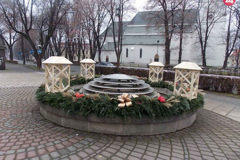 Adventné vence v Spišskej Novej Vsi počas šiestich rokov