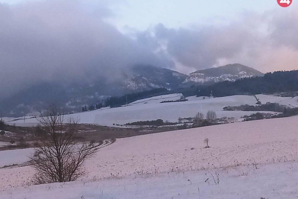 FOTO: Prvá snehová nádielka v Mikuláši