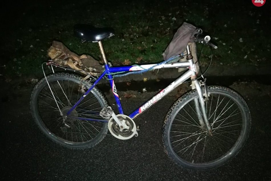 FOTO: V Trenčianskej Turnej chytili cyklistu, ktorý nafúkal 1,31 promile alkohol