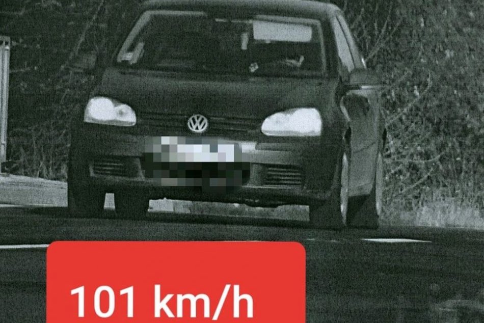 Vodič v obci prekročil rýchlosť o vyše 50 km/h