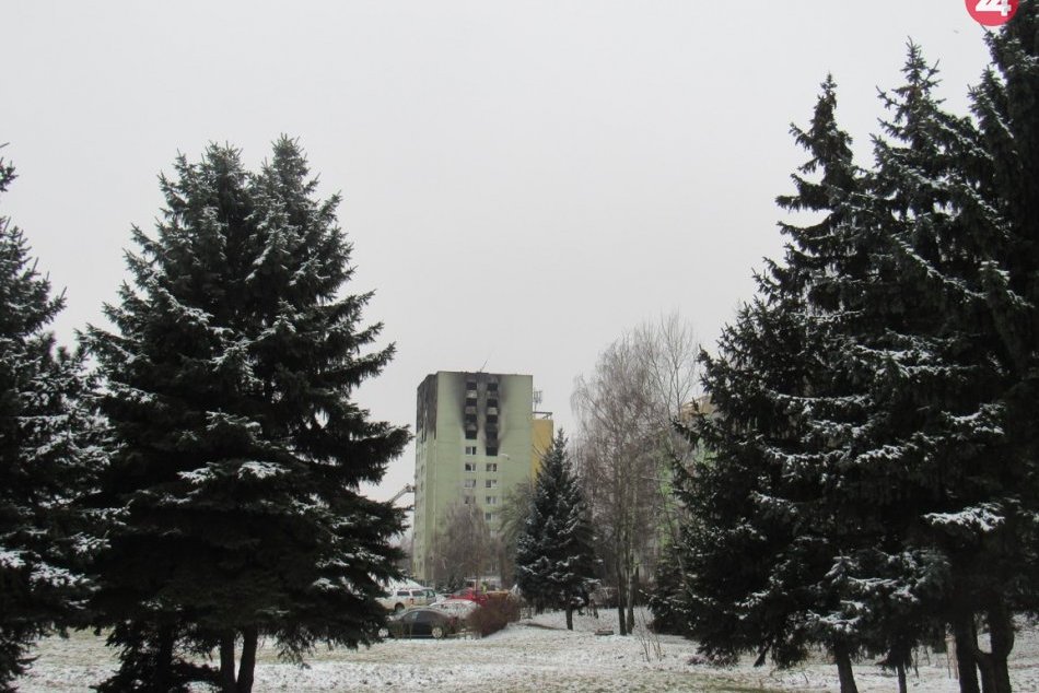 Deň po výbuchu plynu v prešovskej bytovke v OBRAZOCH