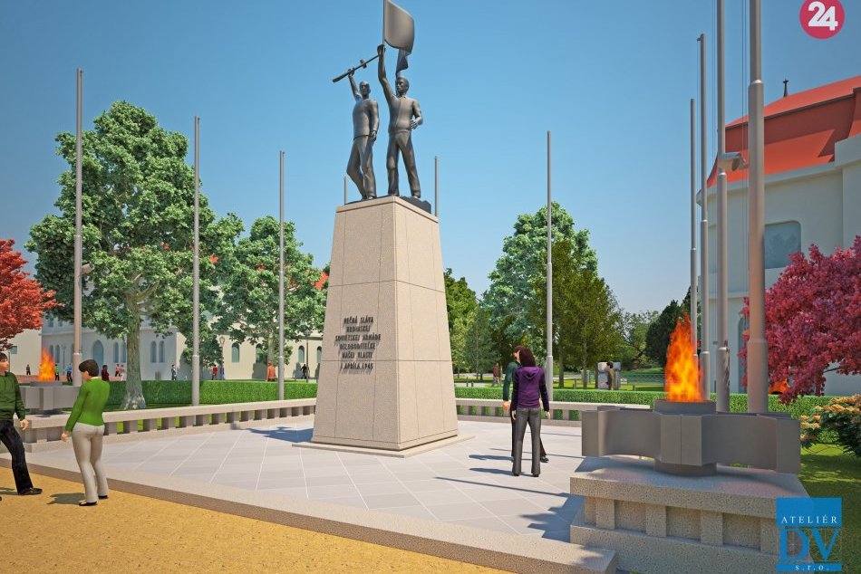 Návrh obnovy Námestia SNP v Trnave