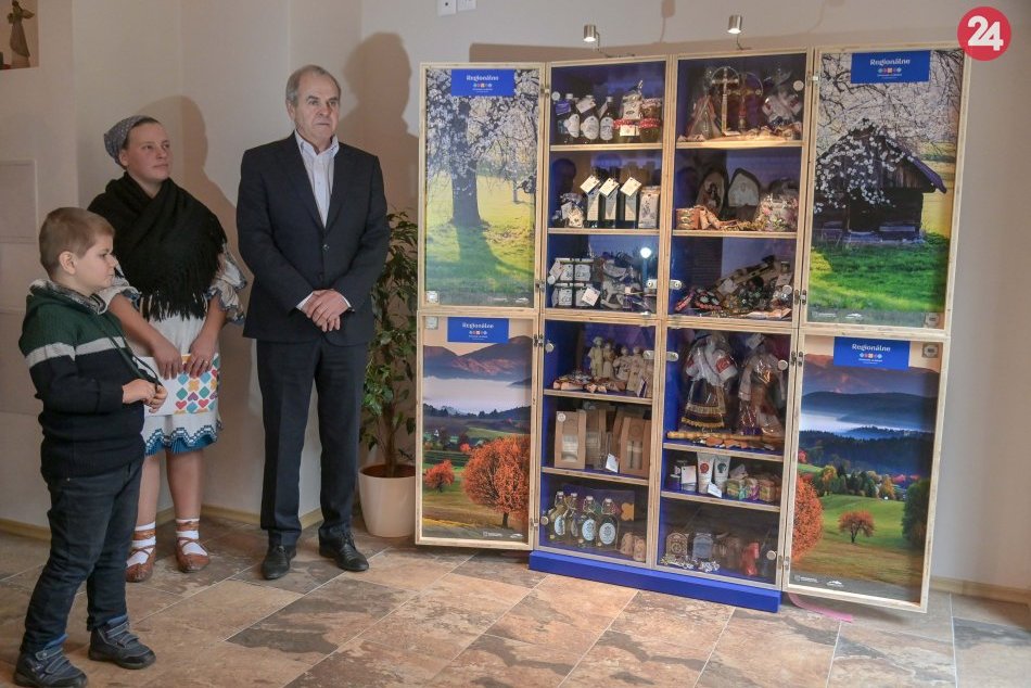 V OBRAZOCH: BBSK ukázal prvý regionálny pult s produktmi miestnych výrobcov