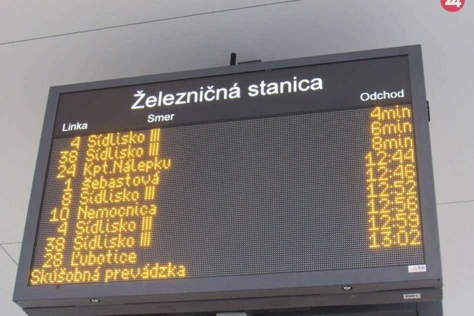 Sú v skúšobnej prevádzke: Tabule ukazujú reálnu polohu spoja MHD v Prešove