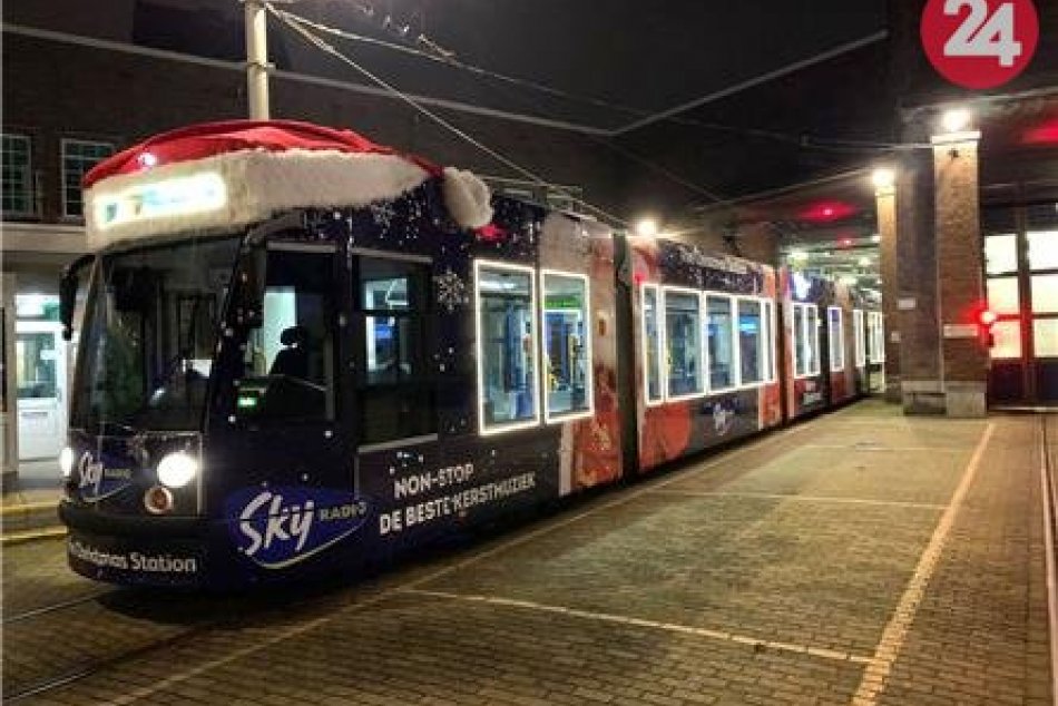 Najkrajšia vianočná električka 2019
