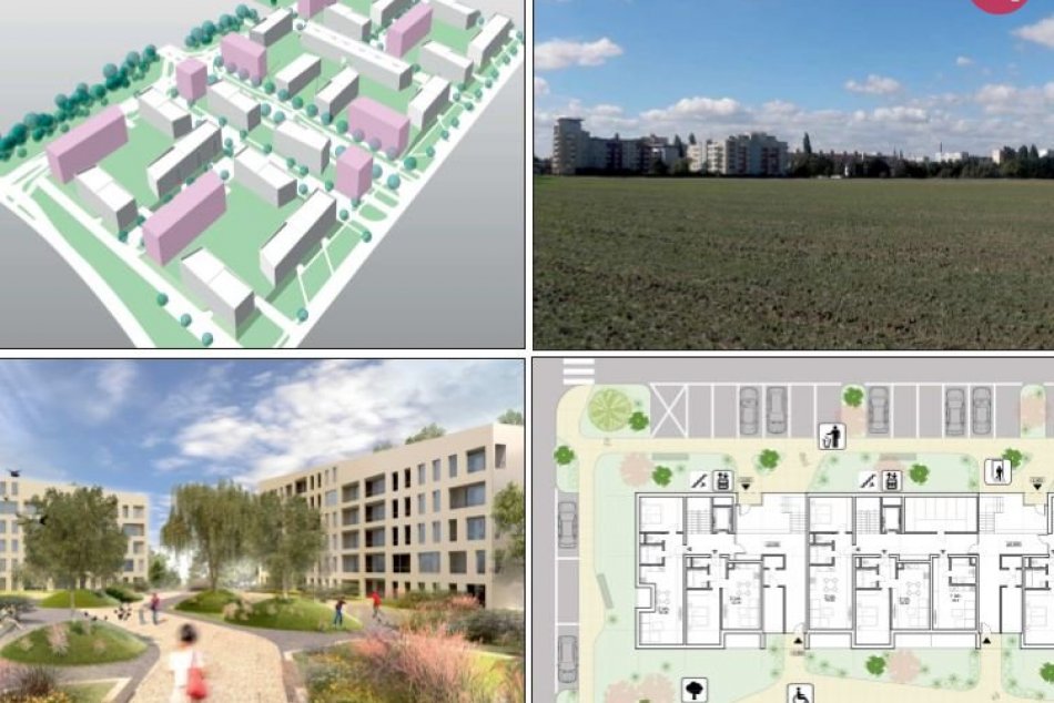 V Trnave môže vyrásť 19 bytových domov: Komplex Prúdy dostal zelenú, VIZUALIZÁCI