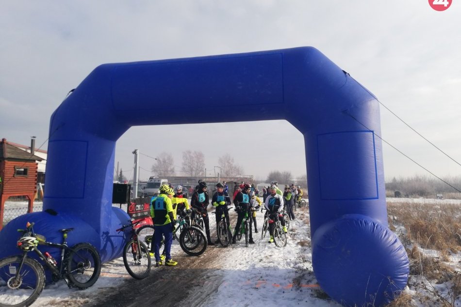 Tretí ročník cyklistických pretekov na snehu