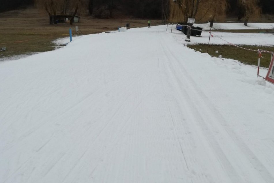 V OBRAZOCH: Aktuálny stav na trati v Areáli zimných športov
