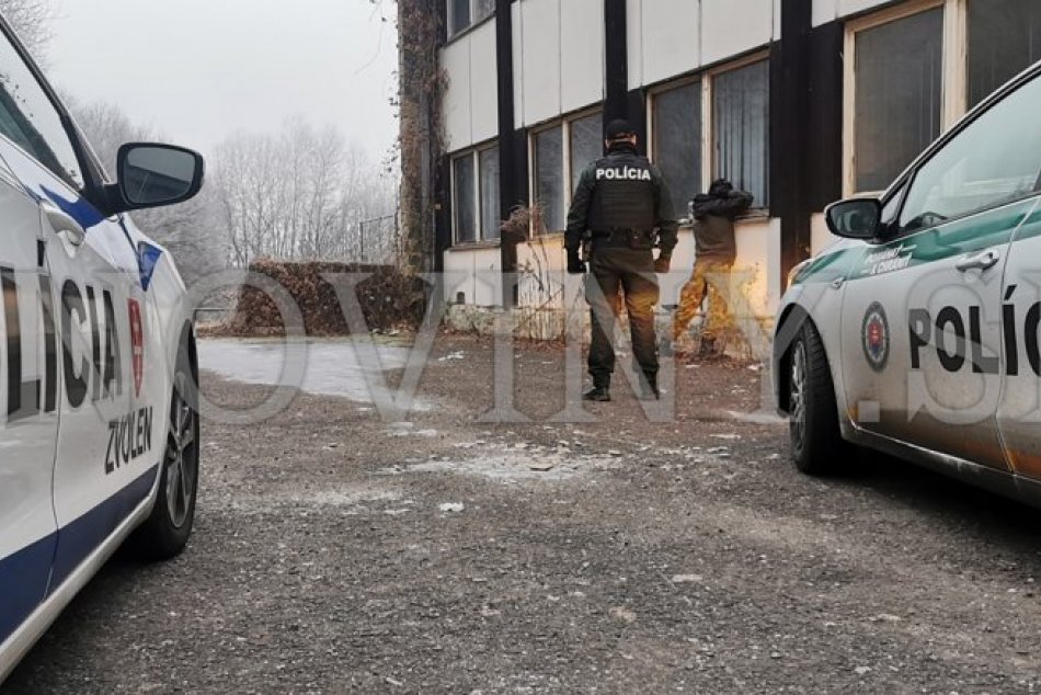 V OBRAZOCH: Ranná streľba pri zimnom štadióne vo Zvolene