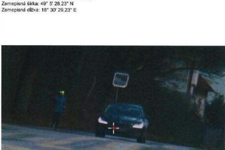 FOTO: Vodič (41) išiel Prečínom rýchlosťou 109 km/hod