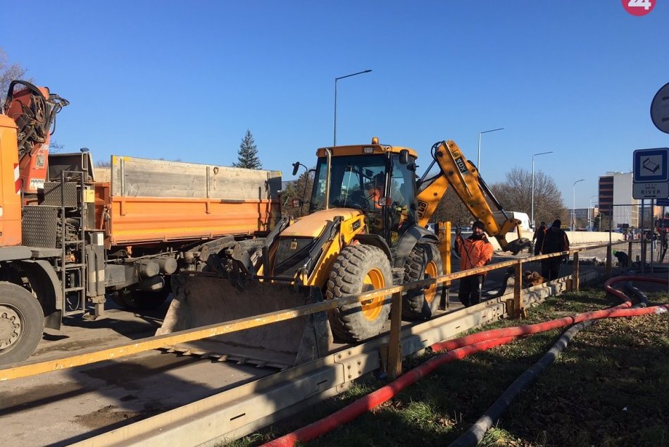 Rekonštrukcia Univerzitného mosta: Práce pokračujú aj v novom roku