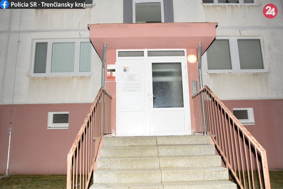 FOTO: Syn (51) v bytovke napadol svoju matku (79) mačetou