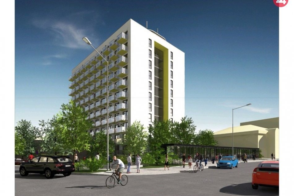 Bývalú ubytovňu plánuje investor prerobiť: Vzniknúť tu má vyše 100 bytov