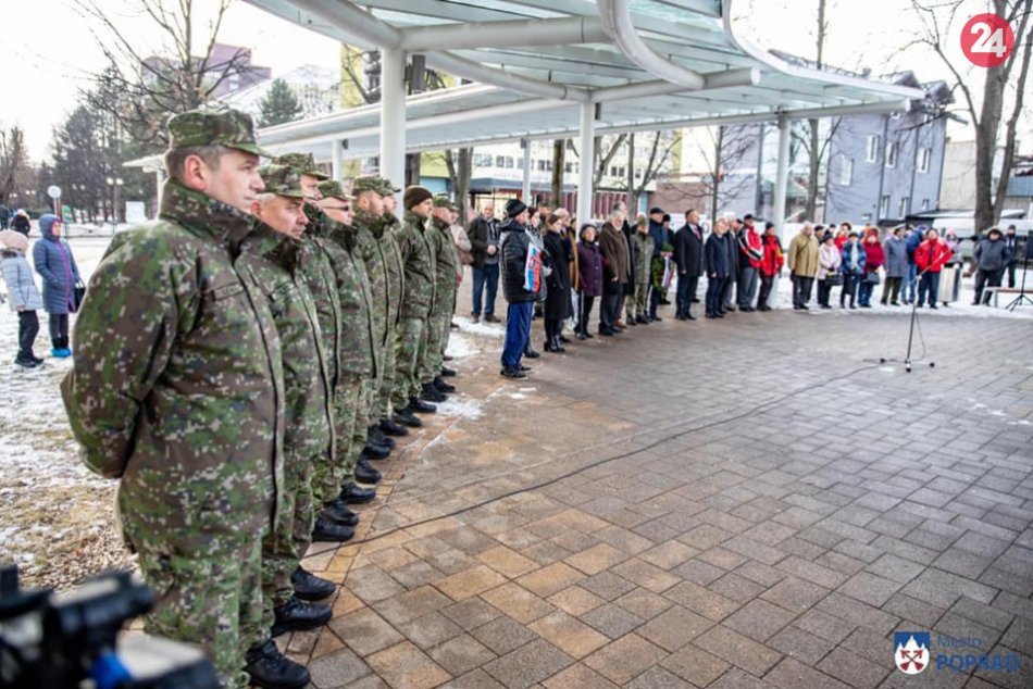 Pietna spomienka na fotkách: 75. výročie oslobodenia Popradu a okolia