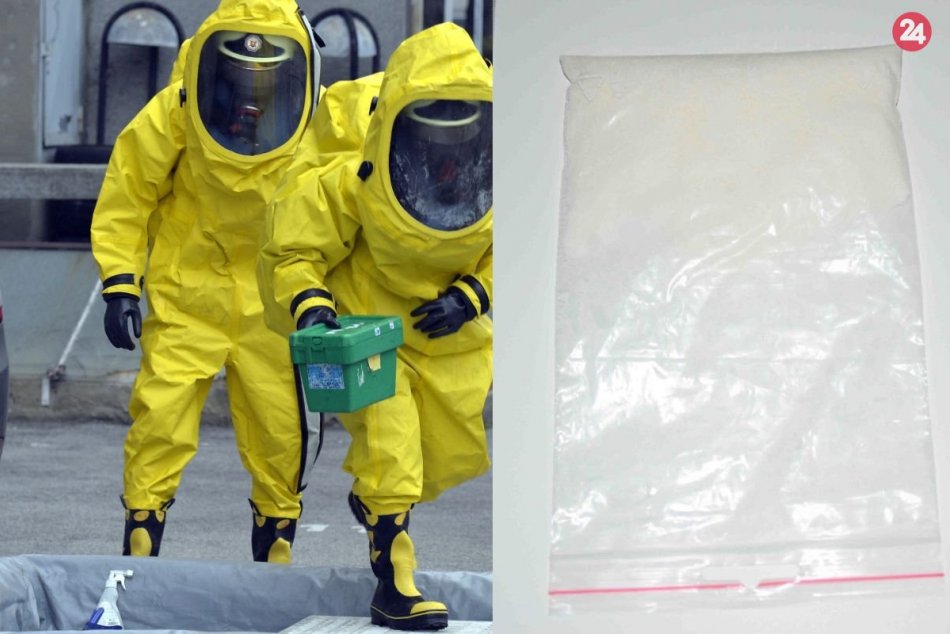 V sklade objavili podozrivý biely prášok