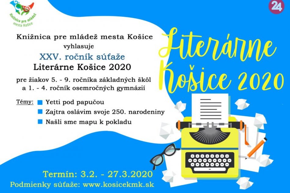 Knižnica pre mládež vyhlásila 25. ročník súťaže pre začínajúcich autorov