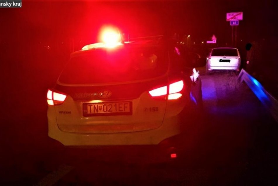 FOTO: Muž z okresu Trenčín nafúkal