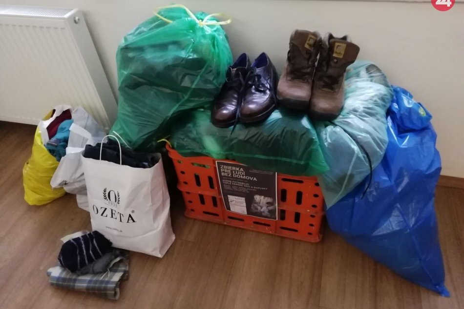 V OBRAZOCH: Takto dopadla zbierka zimných vecí pre ľudí bez domova