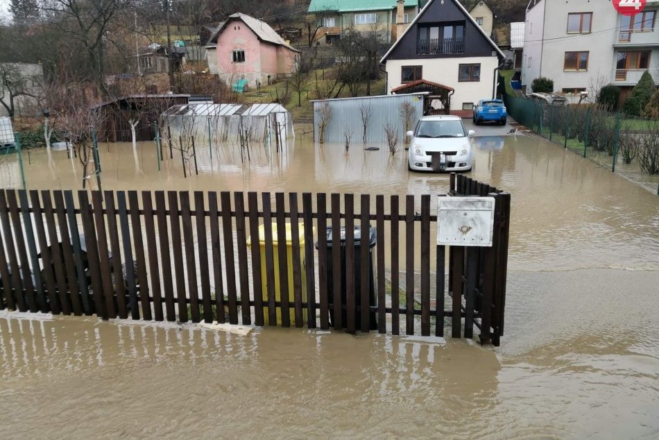 Zatopilo aj Udiču: Pozrite si situáciu v obci na FOTO