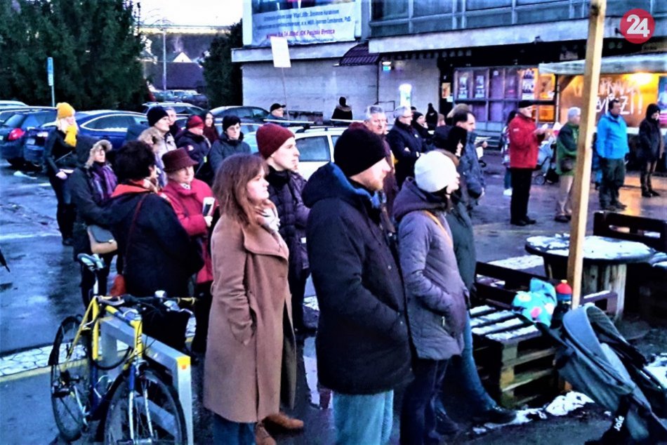 Za slušné Slovensko - Zhromaždenia na fotkách