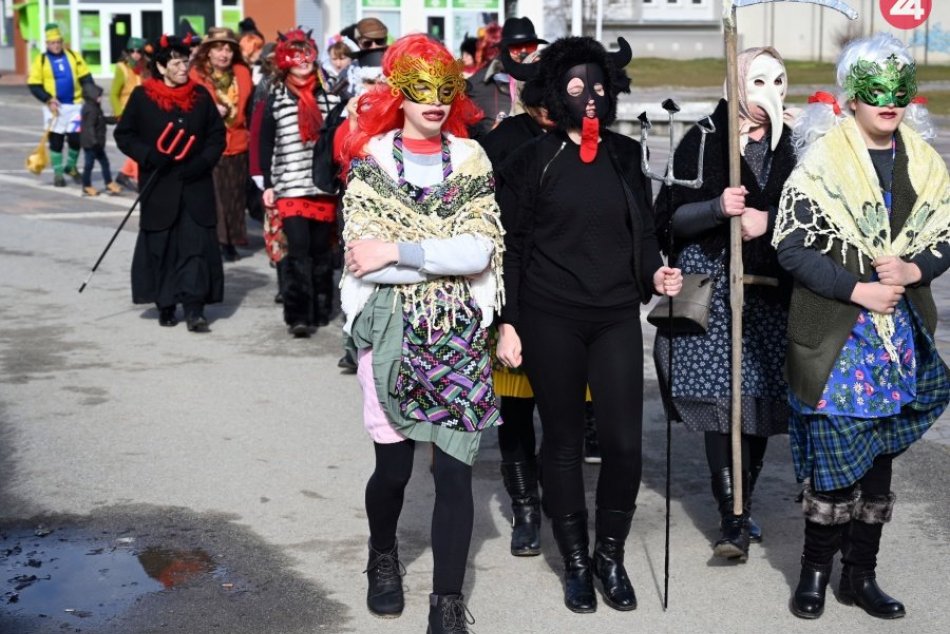 Fašiangový sprievod Trebišov 2020