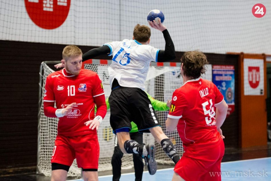 FOTO: MŠK Považská Bystrica - HC Sporta Hlohovec 26:18