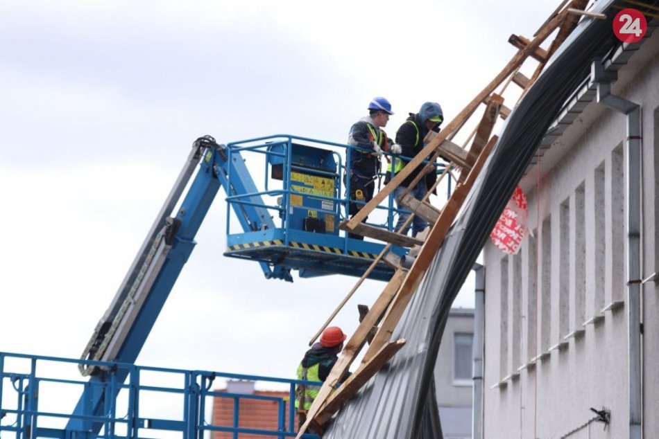 Víchrica Júlia spôsobila škody aj v Nitre