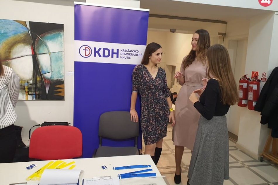 Atmosféra vo volebných centrálach