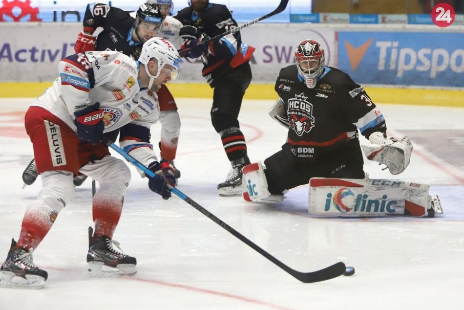 V OBRAZOCH: Pohronské derby vo Zvolene s triumfom Bystrice
