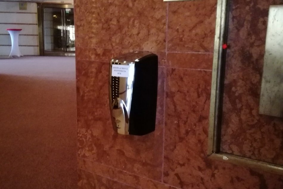 Prípravok na dezinfekciu rúk v DAB v Nitre