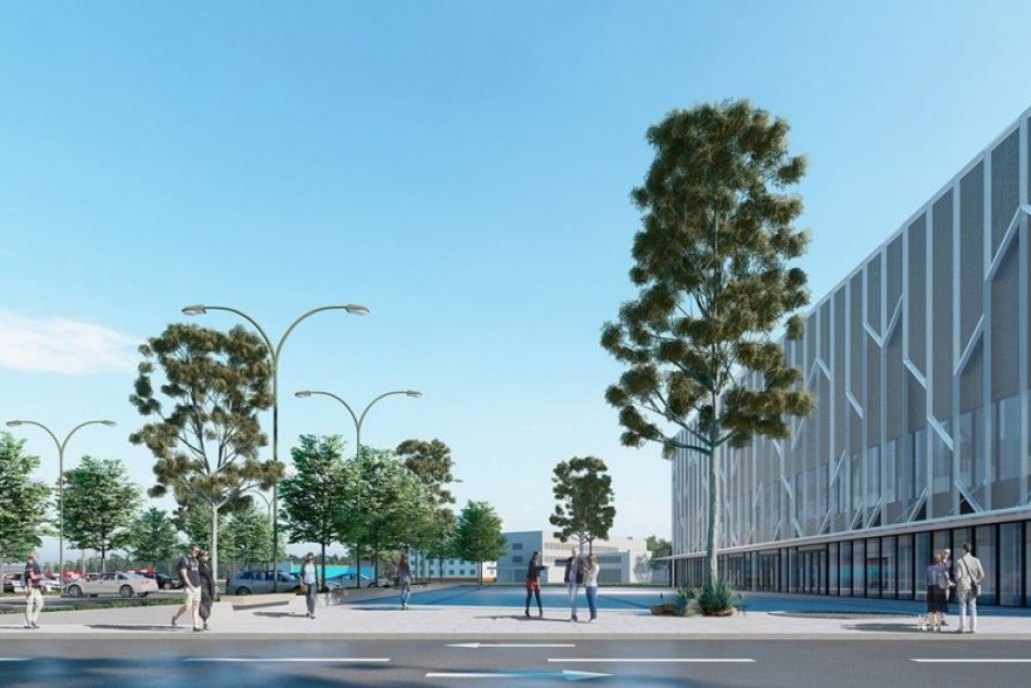 V OBRAZOCH: Vizualizácie novej multifunkčnej športovej haly v Bystrici