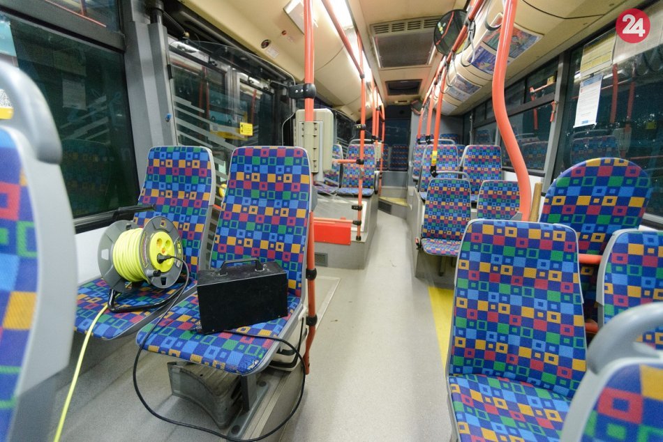 Dezinfekcia autobusov MHD v Nitre