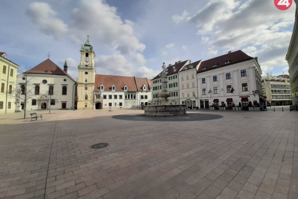 Ulice Bratislavy pripomínajú zábery z postapokalyptického filmu