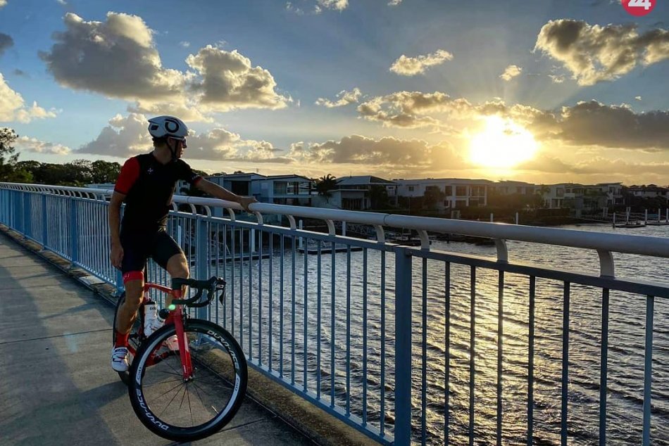 Triatlonista ospevuje Slovensko