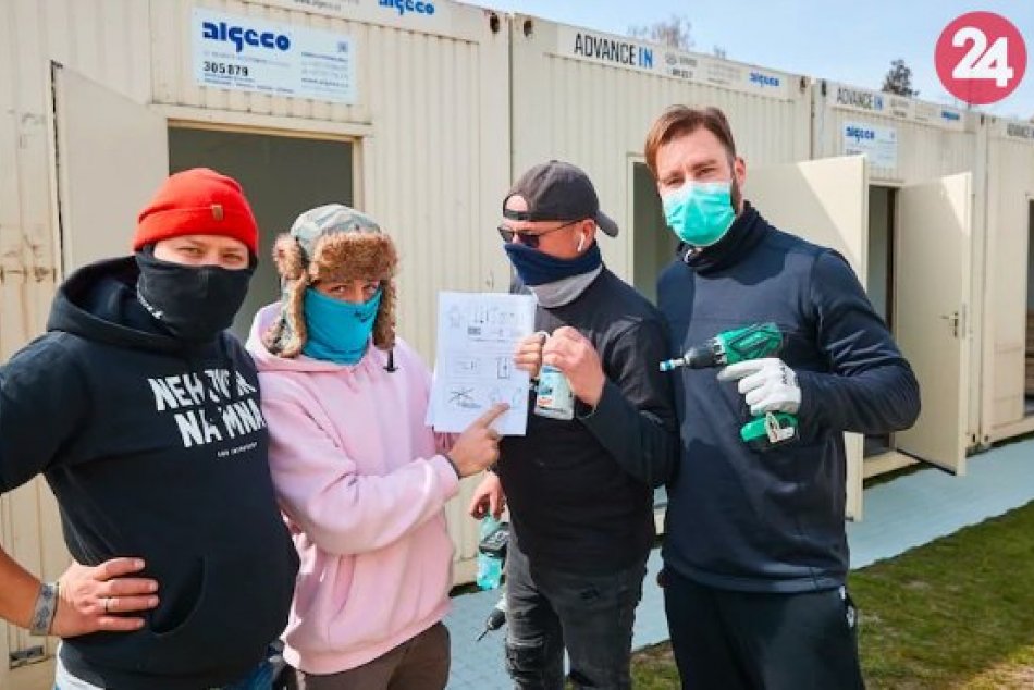 Karanténne mestečko na Zlatých pieskoch