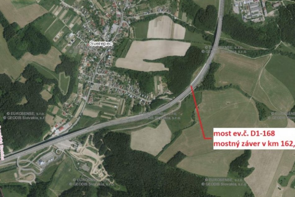 Obrazom: Pozor na obmedzenie v tomto úseku D1 pri Sverepci