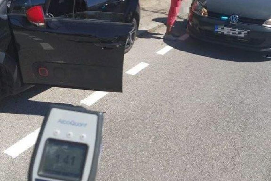 Opitá žena za volantom nafúkala v Bystrici takmer 3 promile