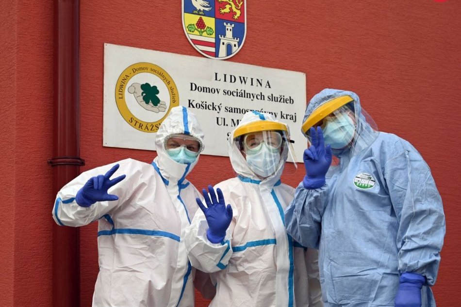 Otestovali zamestnancov v DSS Harmónia a Lidwina