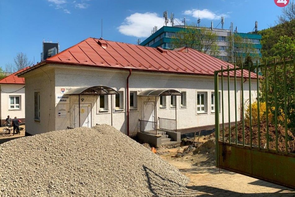 V OBRAZOCH: Škôlky v Bystrici sa dočkali opráv