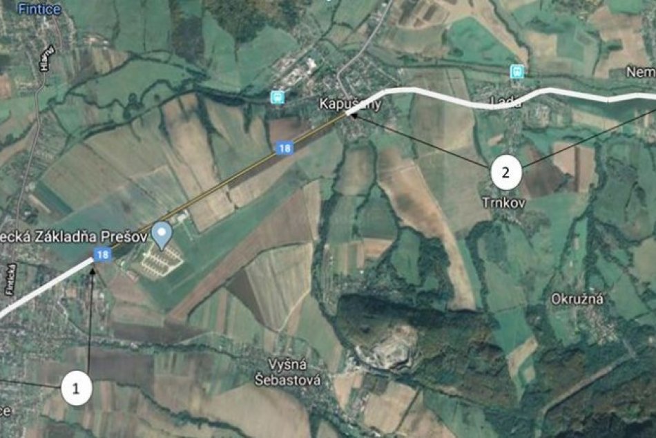 Obrazom: V okolí Prešova potrvajú na cestách obmedzenia