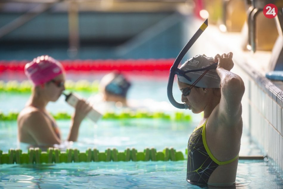 FOTO: Po korona pauze slovenskí reprezentační plavci opäť trénujú