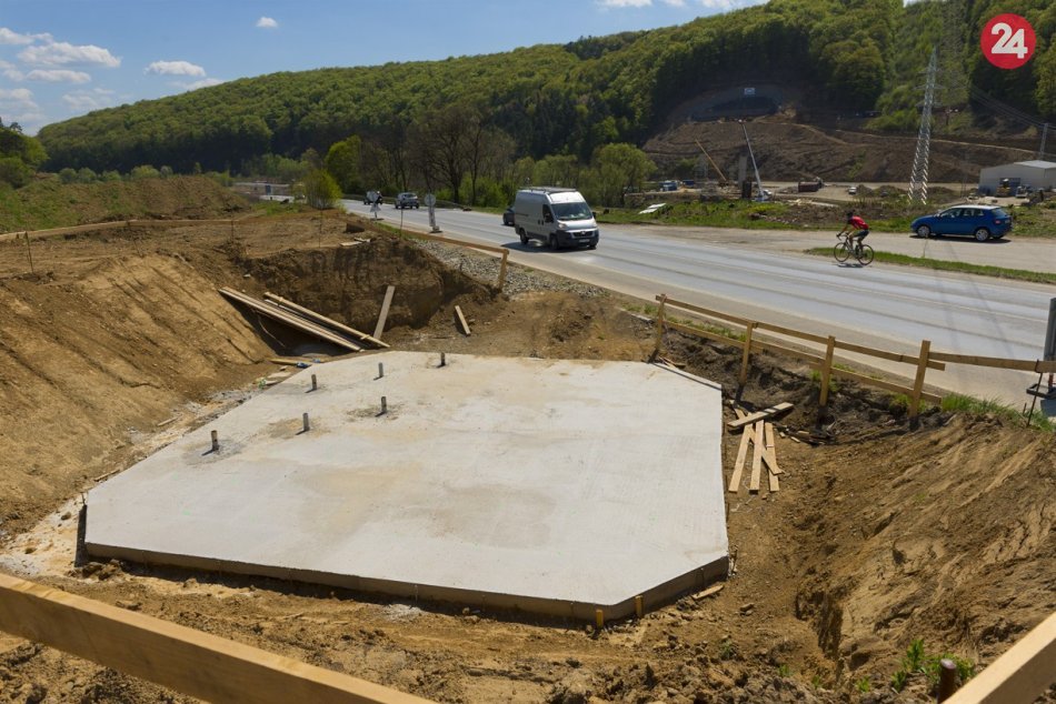Obrazom: Práce na I. etape R4, severného obchvatu Prešov