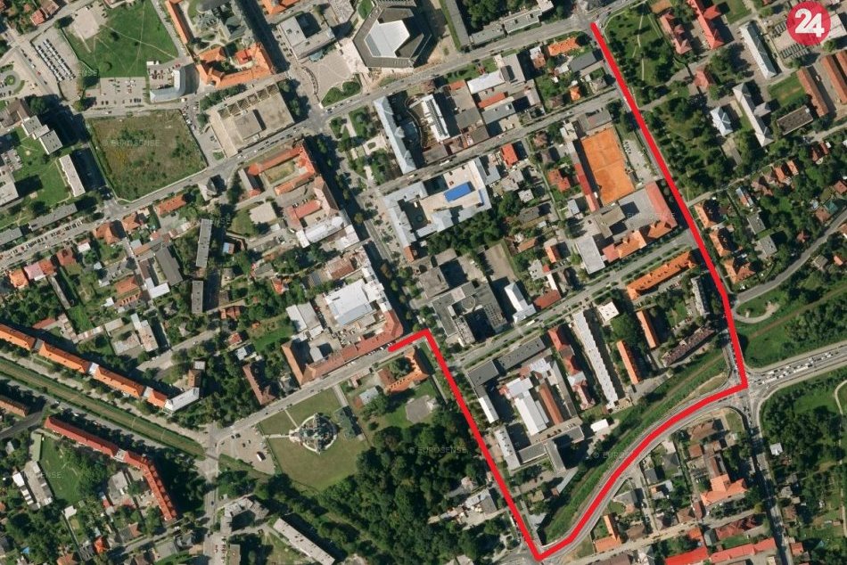 Obrazom: Obchádzková trasa v Prešove