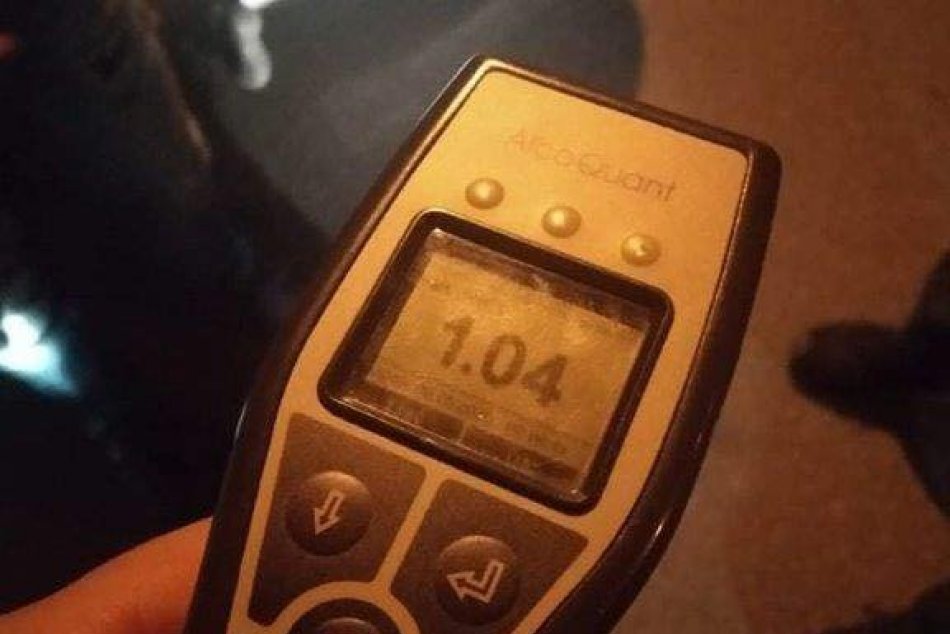 Bystričan nafúkal vyše 2 promile