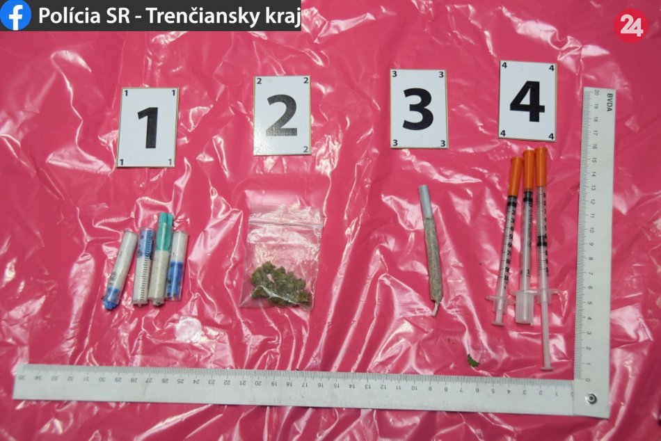 TOTO všetko našli Trenčanovi (37) železniční policajti