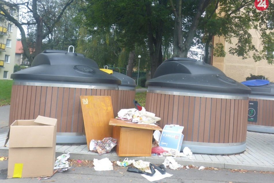 V OBRAZOCH: Nevyhadzujte odpad mimo zberných nádob