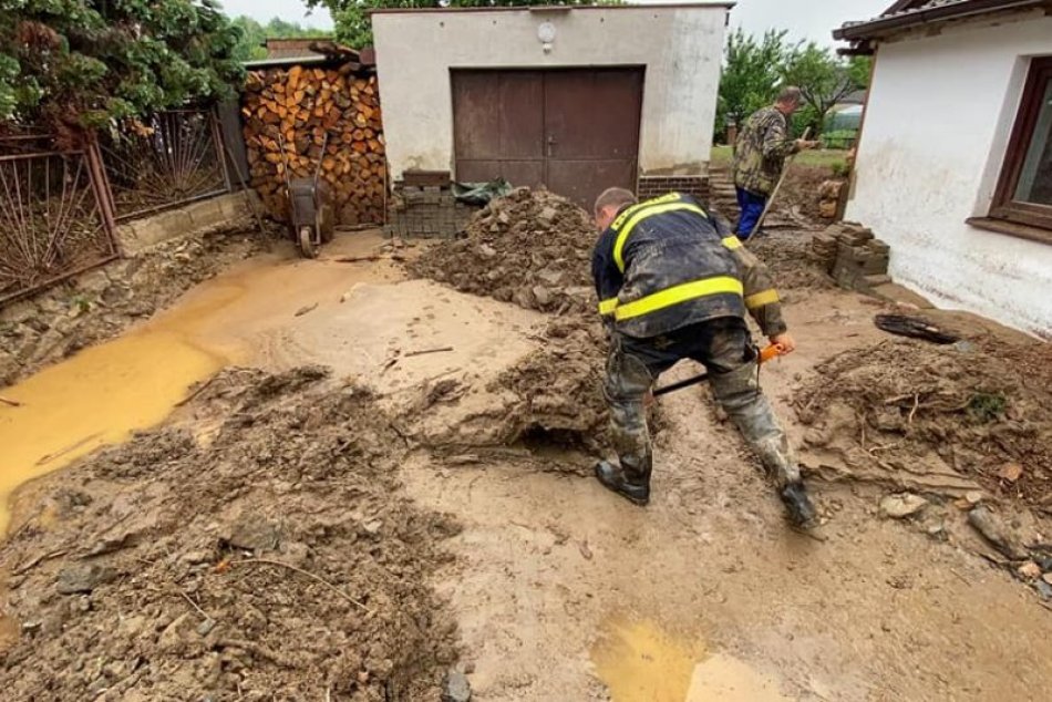 Lokálna povodeň na Uničovsku a Šumpersku v Česku.
