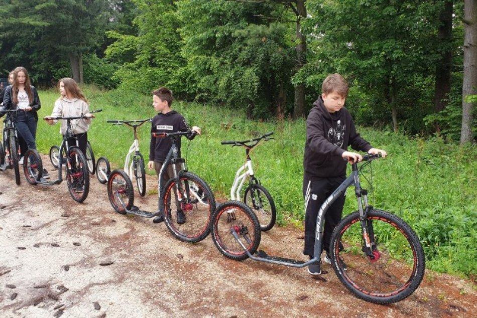 V OBRAZOCH: Novou turistickou atrakciou je 7,5-kilometrová trať pre kolobežky