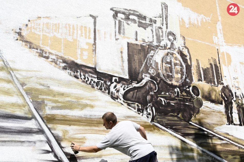 OBRAZOM: Výzdoba panelových domov v Prievidzi