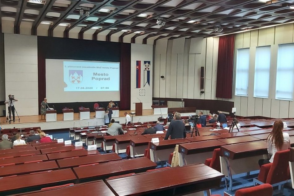 3. plánované zasadnutie Mestského zastupiteľstva v Poprade